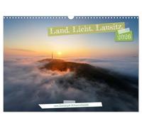 Land. Licht. Lausitz. (Wandkalender 2026 DIN A3 quer), CALVENDO Monatskalender: Die Oberlausitz zeigt ihr schönstes Gesicht.
