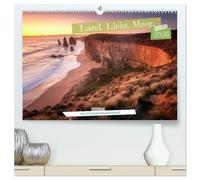 Land. Licht. Meer. (hochwertiger Premium Wandkalender 2026 DIN A2 quer), Kunstdruck in Hochglanz: Küsten, geformt von Wind und Wellen.