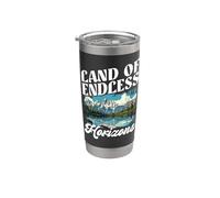 Land of Endless Horizons Bicchiere termico in acciaio inox doppia parete