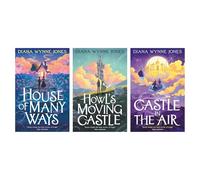 Land of Ingary Trilogy Howl's Moving Castle Complete Series 3 Books Collection Set (Howl's Moving Castle, Castle in the Air & House of Many Ways)