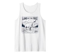 Land of The Free 250 Bison Eagle 4 luglio Canotta