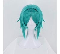 Land of the Lustrous Phosphophyllite Blu Verde Parrucca corta Cosplay Costume Houseki no Kuni Capelli resistenti al calore Uomo Donna Parrucche P-532