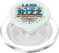 Land of the Rizz Groovy 4 luglio Fuochi d'artificio patriottici USA PopSockets PopGrip per MagSafe