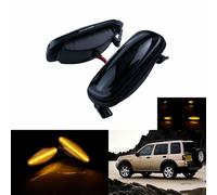 Land Rover Defender 90 110 1998-16 Freccia Laterale LED Con Lente Nera Dinamica