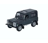 Land Rover Defender 90, nero, RHD, 0, modello di automobile, modello prefabbricato, Oxford 1:76 Modello esclusivamente Da Collezione