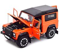 LCD 1/18 LAND ROVER DEFENDER 90 WORKS V8 70° EDITION 2018 ARANCIO MODELLINO AUTO