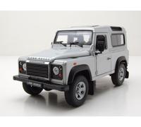 Land Rover Defender Argento Modellino 1:24 Welly