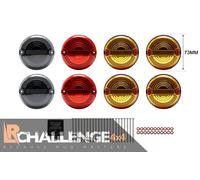 Land Rover Defender Potenziati LED Lato Luce Kit & Relè Indicatori Colori 8 Lam