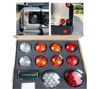 Land Rover Defender Set Completo Fari Fari a LED Colore TD4 TD5 90 110
