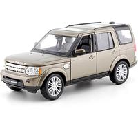 Land Rover Discovery 4, marrone met, modellino auto, modello finito, Welly 1:24