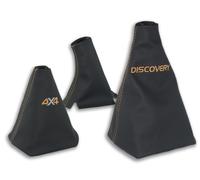 LAND ROVER DISCOVERY I II 1995-2004 SET COMPLETO DI CUFFIA RICAMO CUCITURE BEIGE