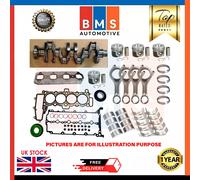LAND ROVER JAGUAR 204DTD 2.0D LEGA ACCIAIO ALBERO MOTORE CON RICOSTRUZIONE KIT