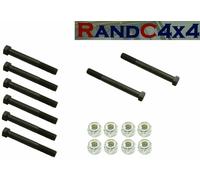 Land Rover Serie 2a & 3 Anteriore & Foglia Molla Bullone E Dado Kit K64