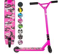 Land Surfer Monopattino professionale per acrobazie, per acrobazie e acrobazie, disponibile in diversi colori/stili, per bambini dagli 8 ai 12 anni, ragazzi e ragazze