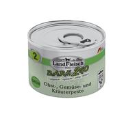 LandFleisch B.A.R.F.2GO Pesto Di Frutta, Verdura E Erbe Verde 12 x 200g