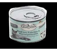 LandFleisch Cat Adult Patè Manzo, Merluzzo, Prezzemolo 195gx6