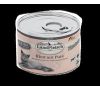 LandFleisch Cat Adult Paté Manzo & Tacchino 195gx6