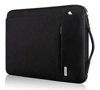 Landici Custodia protettiva a 360° per laptop 13 13.3 pollici, custodia impermeabile per borsa per computer portatile con manico per MacBook Air 13 2020 M1, 13.5" Surface Laptop 3/4, nero