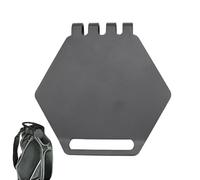 Landing Pad magnetico da golf, accessorio da golf in metallo, base magnetica facile da attaccare, per costruire organizzati strumenti per riporre palline da golf | soluzione portatile per golfisti