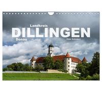 Landkreis Dillingen Donau (Wandkalender 2027 DIN A4 quer), CALVENDO Monatskalend
