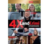 Landkrimi-Set 8: Steirerstern / Steirergeld / Steirerangst / Steirerschuld (DVD)