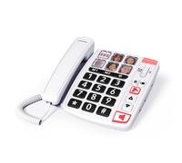 Landline For The Elderly Swiss Voice Xtra 1110 White NUOVO