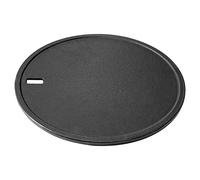LANDMANN Piastra modulus | in ghisa smaltata | adatta per il sistema di griglia Modulus | utilizzabile su entrambi i lati | ideale per arrostire e cuocere piccoli cibi grigliati, uova fritte [Ø 30,5
