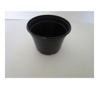 Landmark Plastics 5"""" Diameter Black Plastic Nursery Pot (440)