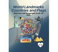 Landmarks Editi World Landmarks Countries and Flags Coloring and Geo (Tascabile)