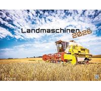 Landmaschinen - Traktor - 2026 - Kalender DIN A2: Der Wandkalender mit den besten Landmaschinen für das Jahr 2026 im extragroßen Format DIN A2 (ca. 60 x 42 cm)!