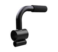 Landmine Row Handle Attachment for Barbell Training - Rubber Grip Strength Exercise Equipment Compatible with Olympic Bars- singola maniglia