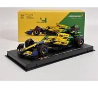 Lando Norris #4 Mclaren MCL38 2024 Senna 30th Ann Livrea 1:43 Bburago 38215NM