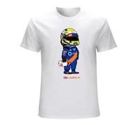 Lando Norris And The Milk Men's T-Shirt White Unisex Mens Tees M