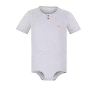 Landofgenie Cotone Onesie Uomo Maniche Corte Leotard Rompers Girocollo Body One Piece Pigiama Grigio 2XL
