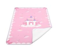Landofgenie Impermeabile Changing Pad 80 x 120 CM Lavabile Riutilizzabile Oversized Adult Changing Pad - Candy Castle