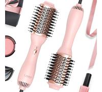 LANDOT One-Step Spazzola Asciugacapelli e Volumizzante: Plus 2.0 Salon Spazzola Ad Aria Calda - 4 in 1 Phon Ioni Spazzola Elettrica per Asciugare Lisciare e Volume Capelli