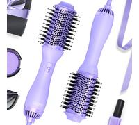 LANDOT One-Step Spazzola Asciugacapelli e Volumizzante: Salon Spazzola Ad Aria Calda 60 mm - 4 in 1 Phon Ioni Spazzola Elettrica per Asciugare Lisciare e Volume Capelli