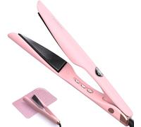 LANDOT Piastra per Capelli 2-in-1: Piastra e Arricciacapelli | Per Stirare, Arricciare & Ondulare | Rivestimento in Ceramica al Tormalina, Anti-Crespo, 12 Livelli di Temperatura (120-230°C)