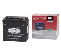 LANDPORT Batteria 12V 14Ah (GHD14HL-BS) [senza manutenzione e sigillata] Compatibile per Harley Davidson