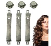 Landrain 3 riccioli heatless con tappi per capelli, fascia per capelli durante la notte, riccioli di seta per tutti i tipi di capelli