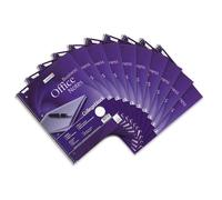 Landre 100050245 - Blocco a spirale, formato A4, 80 pagine a quadretti con margine, 70 g/mq, 10 pezzi
