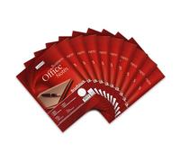 Landre 100050264 - Blocco a spirale, formato A4, 50 pagine a quadretti, 70 g/mq, 10 pezzi