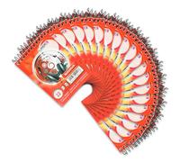 Landre 100302811 - Blocco a spirale College, formato A7, 40 fogli rimovibili, a quadretti, 70 g/m², carta senza legno né microperforazione, 20 pezzi
