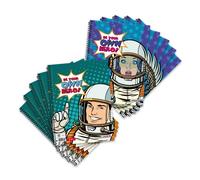 Landré - Quaderno A4 a righe HERO, rigatura 27, 2 motivi assortiti, 10 pezzi