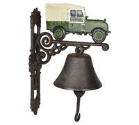 Landrover Defender Campana Insegna in Ghisa Targa Porta Parete Recinzione Can...