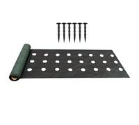 Landscape Barrier Fabric - Pre Punched Ground Cover for Lawn Garden Control | Polypropylenes Permeable Sheet 19.7x3.3ft with Water Flow Drainage, Prevents Growth Supports Planting Patio Greenhouse