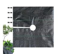 Landscape Cloth, Grass Blocker Fabric, Erosion Control Cover, Includes Ground Nails, Breathable Barrier for Artificial Turf Gravel Paths Vegetable Beds Hillsides Patio Use