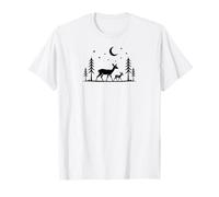 Landscape Deer Wild Wildlife Nature Baby Maglietta