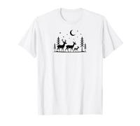 Landscape Deer Wild Wildlife Nature Baby Maglietta
