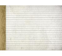 Landscape Paper Journal: Vintage Horizontal Lined Paper with Patterned Backs for Creative writing, Vintage journaling, Memory books, and Gifts for Writers and Stationery Lovers
